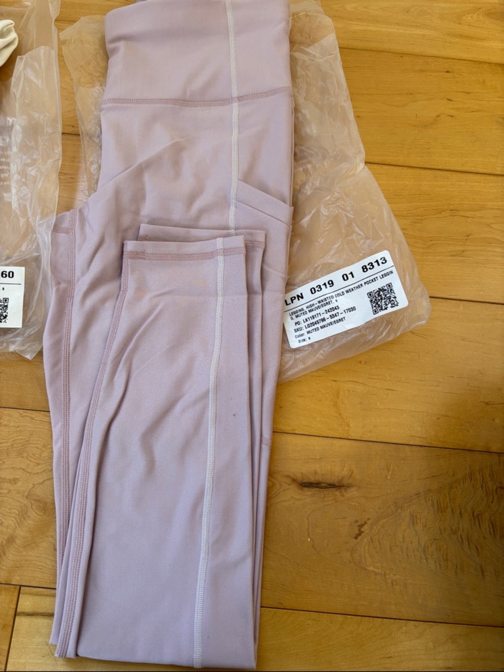 Fabletics Lavender High-Rise Leggings